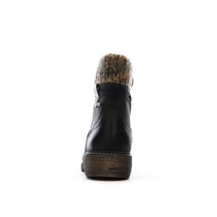 Boots Noires Femme RELIFE Gracita vue 3