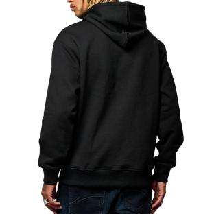 Sweat à Capuche Noir Homme Kaporal RIO vue 2