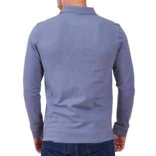 Polo Bleu Homme Timberland Millers vue 2