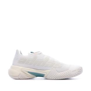 Chaussure de Tennis Blanche Femme Adidas Barricade W Parley vue 2