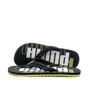 Tongs Noir/Vert Junior Puma V2 Power vue 0