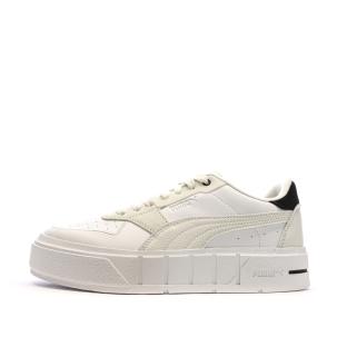 Baskets Blanches/Ecru Femme Puma Cali Court Pure pas cher