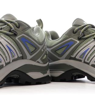 Chaussures de randonnées Grises/Vertes Homme Salomon Pioneer vue 7