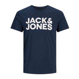 T-shirt Marine Homme Jack & Jones Corp pas cher