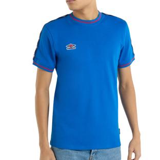 T-shirt Vintage Bleu Homme Umbro Tape Regale pas cher