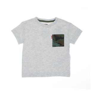 T-shirt Gris Garçon Levi's 8EH311 pas cher