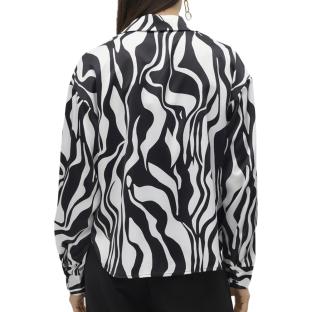 Chemise Noire/Blanche Femme Vero Moda Merle vue 2