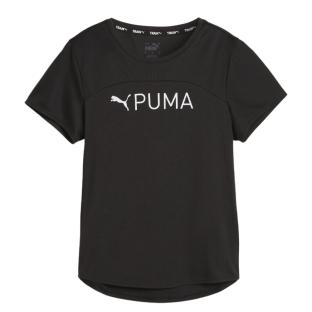 T-shirt Noir Femme Puma Fit Logo pas cher