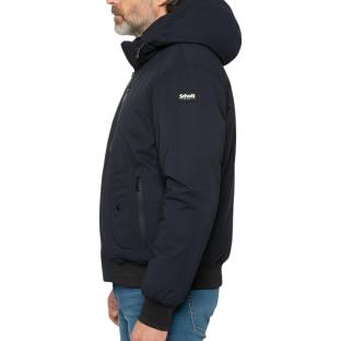 Blouson Marine à capuche Schott DYLAN vue 0