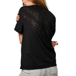 T-shirt Noir Femme Kaporal Vertu vue 2
