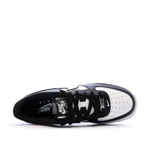 Air Force 1 Baskets Noires/Blanches Garçon Nike vue 4