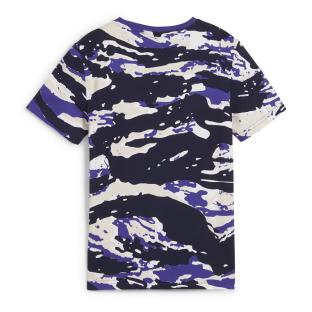 T-shirt Garçon Noir/Violet Puma Ess+ Camo vue 2