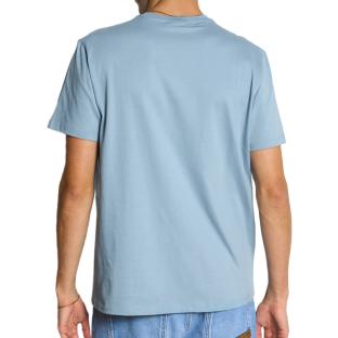 T-Shirt Bleu Homme Calvin Klein Jeans Classic vue 2