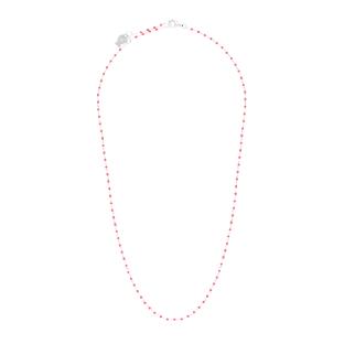 Collier Rouge Femme Clio Blue Mimi Argent vue 2