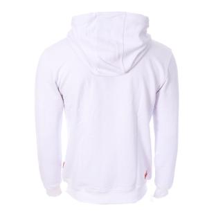 Sweat à Capuche Blanc/Rouge Homme Supreme Grip Diego vue 2