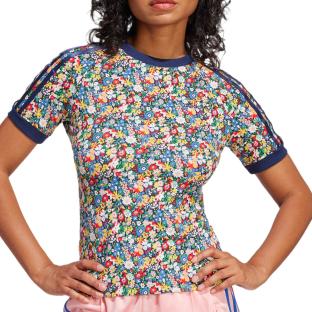 T-Shirt Noir/Jaune Femme Adidas Liberty Cali vue 0