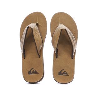 Tongs Camel Homme Quiksilver Carver Nubuck vue 3