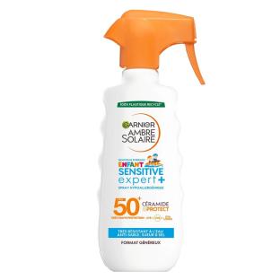 Spray Solaire Enfant Garnier Sensitive Expert FPS 50+ 270ml pas cher