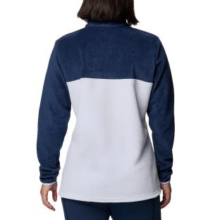 Polaire demi-zip Marine/Bleu femme Columbia Benton Springs vue 2