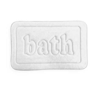 Tapis Blanc Utility Mémoire De forme 40x60 vue 0