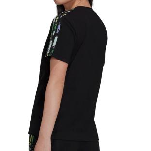T-shirt Noir Femme Adidas Regular vue 2