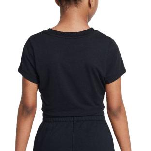 T-Shirt Noir Fille Nike HF7011 vue 2