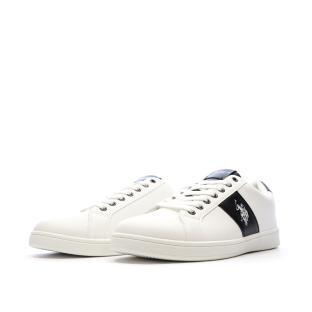 Baskets Blanches/Noires Homme US Polo ASSN High-top vue 0