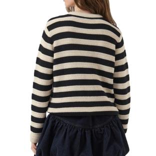 Gilet Beige/Noir Femme YAS 26037607 vue 0