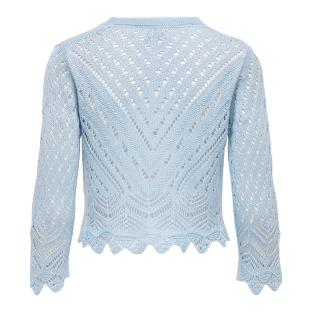 Cardigan Bleu Femme JDY Sun 3/4 Cropped vue 0