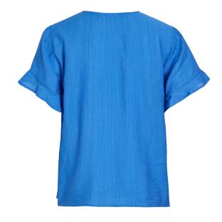 Camiseta azul para mujer Vila Bavina Nipi ver 0