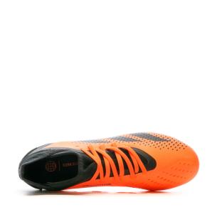 Chaussures de Football Orange Mixte Adidas Predator Accuracy.3 Fg vue 4