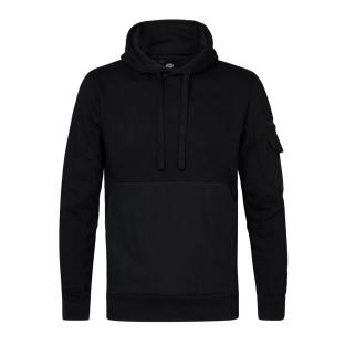 Sweat Noir Homme Petrol Industries Sweater Hooded pas cher