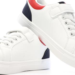 Baskets Blanches Garçon Ellesse Sabi vue 0