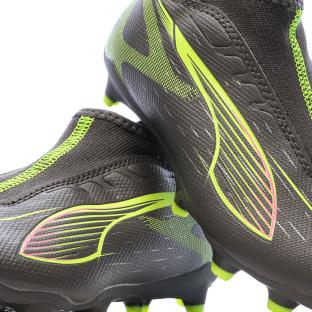 Chaussures de football Grises/Jaunes Garçon Puma Ultra 5 vue 0