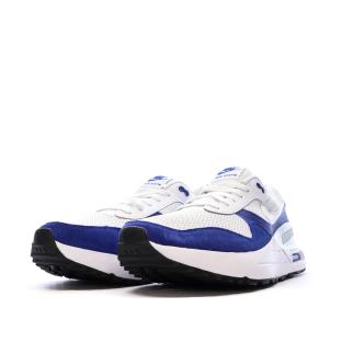 Baskets Blanc/Bleu Homme Nike Air Max Systm vue 0