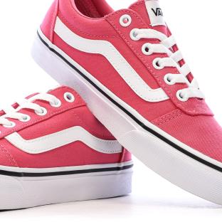 Baskets Rose Fuschia Femme Vans Honey vue 7