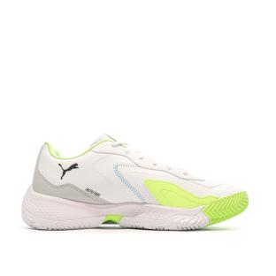 Chaussures de Padel Blanc/Jaune Homme Puma Nova Smash vue 2