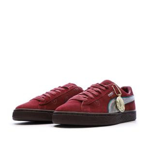 Baskets Bordeaux Garçon/Fille Puma Suede 2 One Piece Jr vue 6