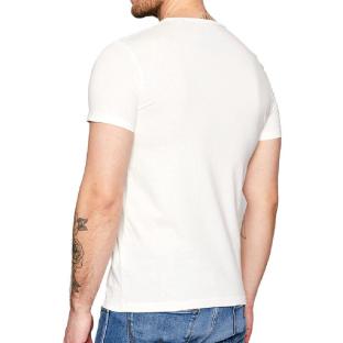 T-shirt Blanc Homme Pepe Jeans Dimitri vue 2