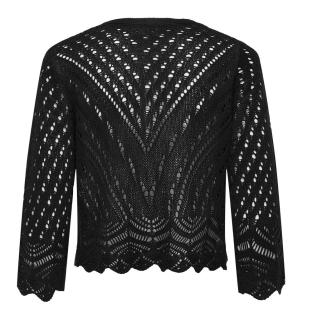 Cardigan Noir Femme JDY Sun 3/4 Cropped vue 0