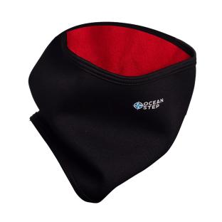 Cache cou Noir/Rouge Homme Polar Ocean Step Tube 1.5mm vue 0