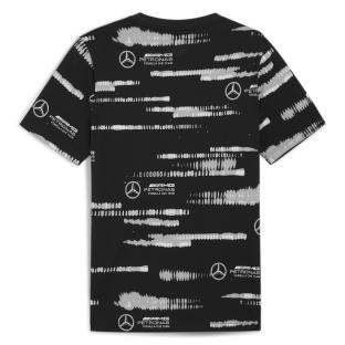 T-Shirt Noir Homme Puma Mapf1 Aop Logo vue 2