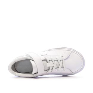 Baskets Blanches Fille Nike Court Legacy vue 4