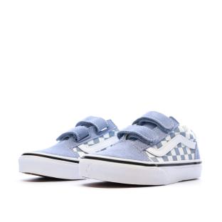 Baskets Bleu Garçon/Fille Vans Uy Old Skool vue 6
