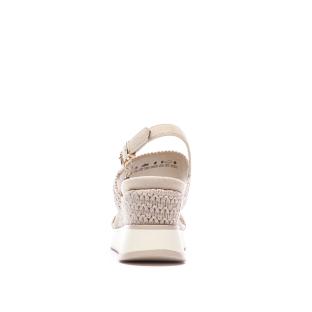 Sandales Ecru Femme XTI 143858 vue 3