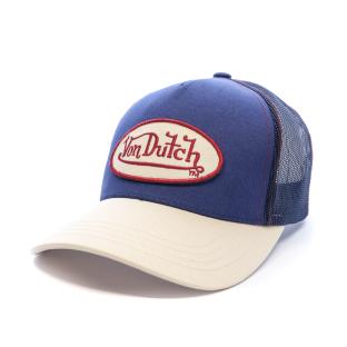 Casquette Marine/Beige/Bordeaux Homme Von Dutch Ahig vue 0