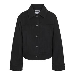 Veste Noire Femme Noisy May Alicia vue 0