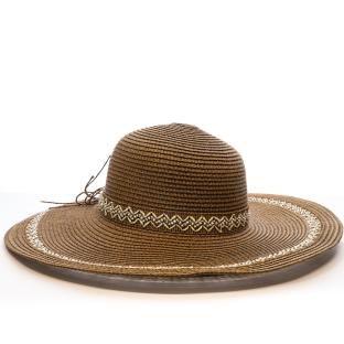 Chapeaux Marron Via Lorenzo Capeline Chocolat [6a34ead31705a] vue 0
