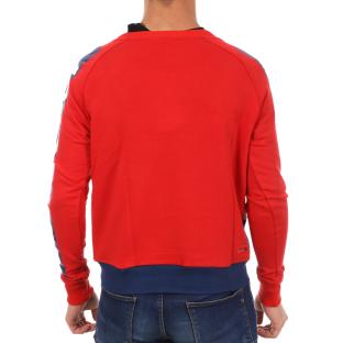 Sweat Rouge/Blanc/Bleu Homme Supreme Grip Ball vue 2