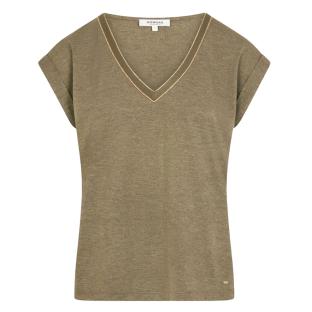 T-Shirt Kaki Femme Morgan Fantaisie vue 0
